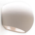 LED Ceramic Globe Wall Lamp - Classic Design, Paintable - 27 inches