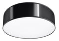 ARENA 35 Black Round Ceiling Lamp - Loft Design LED E27 - Lighting Solution