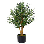 65cm Luxury Artificial Olive Tree Bush Range