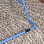 Kids Gymnastic Bar w/ Adjustable Height, Foldable Training Bar - Blue
