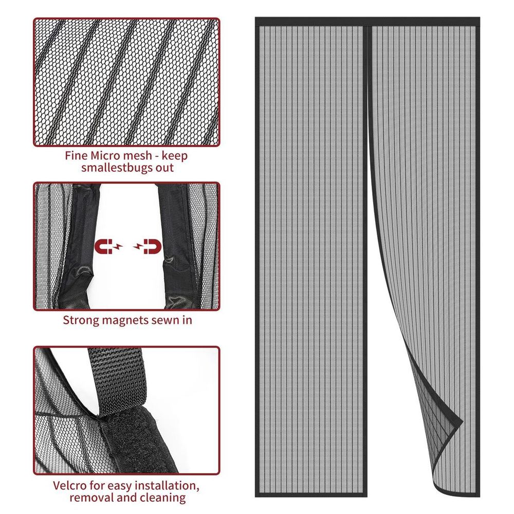Magnetic Bug Screen Door