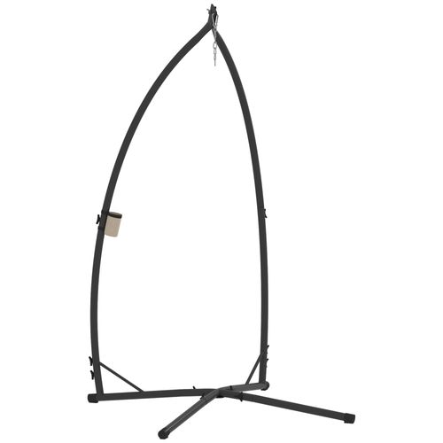 Hammock Chair Stand, Steel Frame Hammock Stand Only, Black