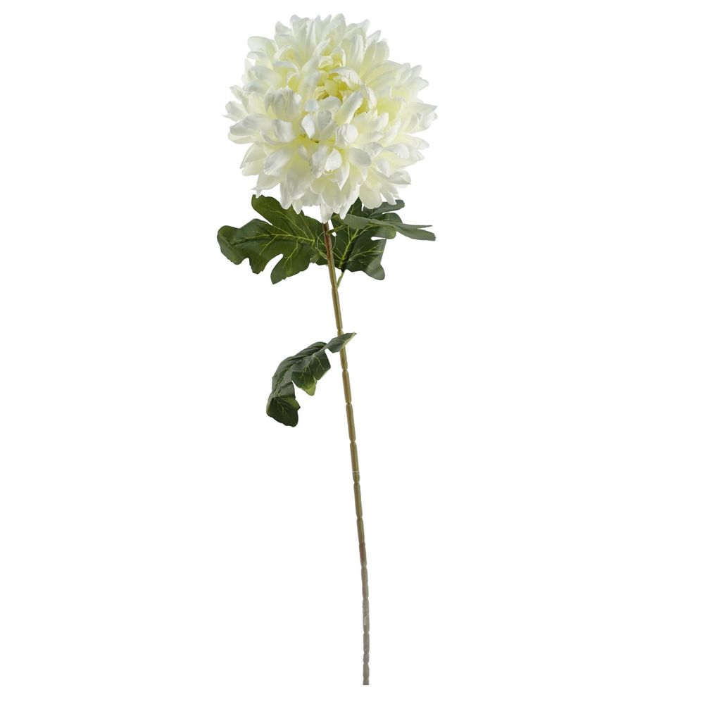 75cm Extra Large Chrysanthemum - White