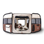Pet Carrier with Decorative Finish