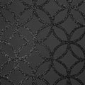 Sequin Geo Black sw9