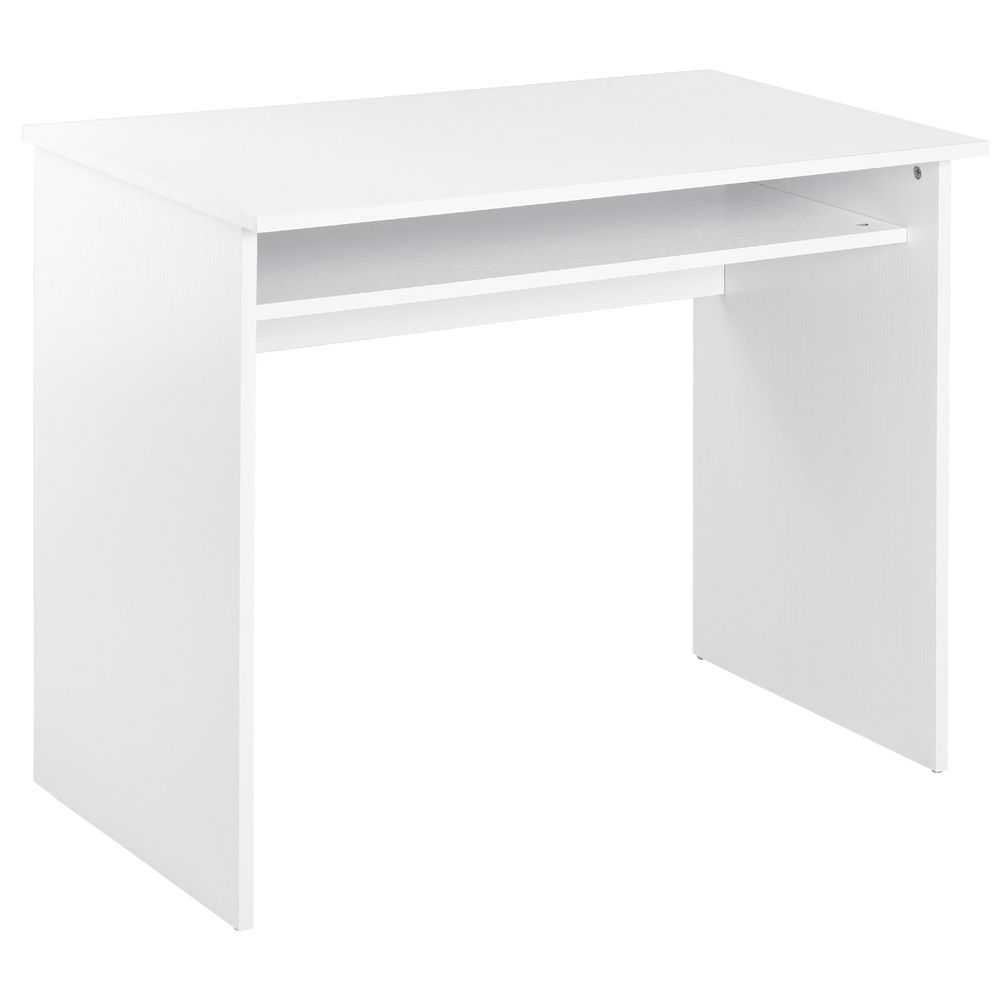 White Workstation: Multifunctional, Durable & Efficient - for Offices or Freelancers!