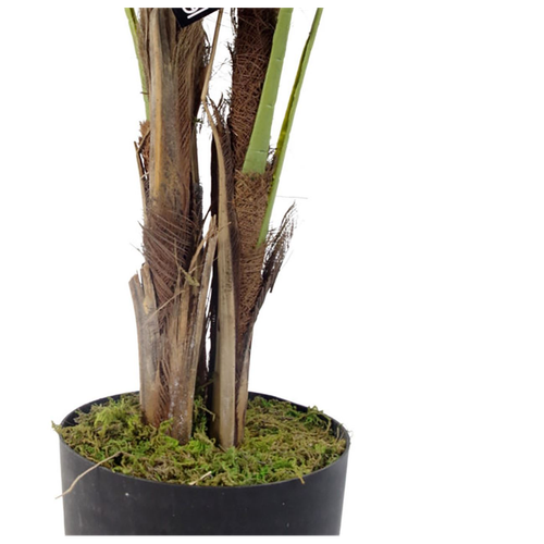 120cm Leaf Large Artificial Palm Tree - Natural