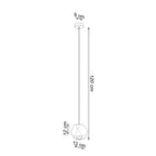 WOODY Pendant Lamp - Scandinavian Design, Wood, GU10