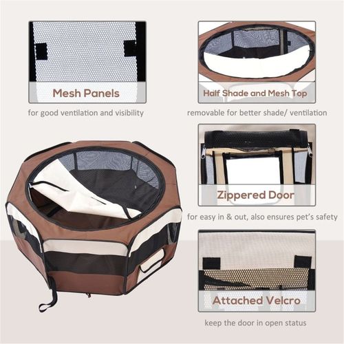 Pet Carrier with Decorative Finish