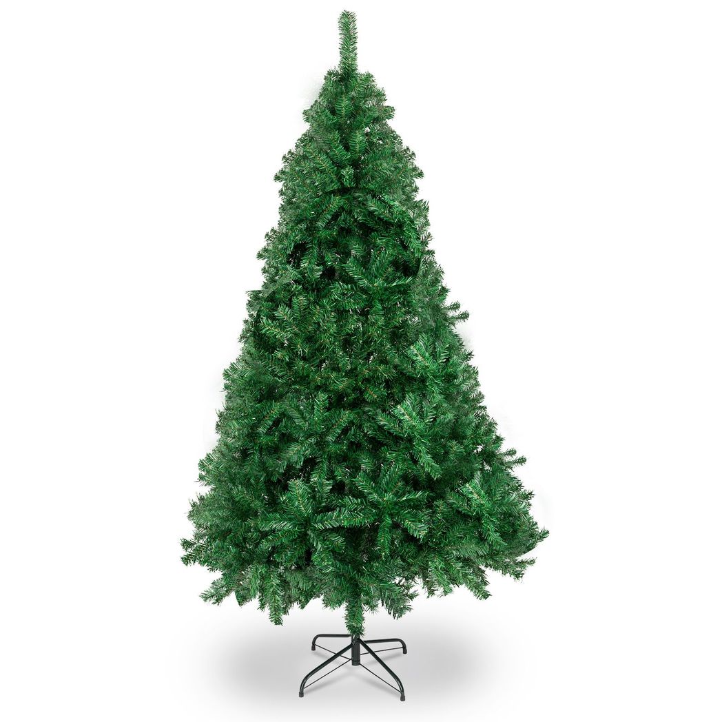 6FT Christmas Tree with 550 Branches PVC Artificial