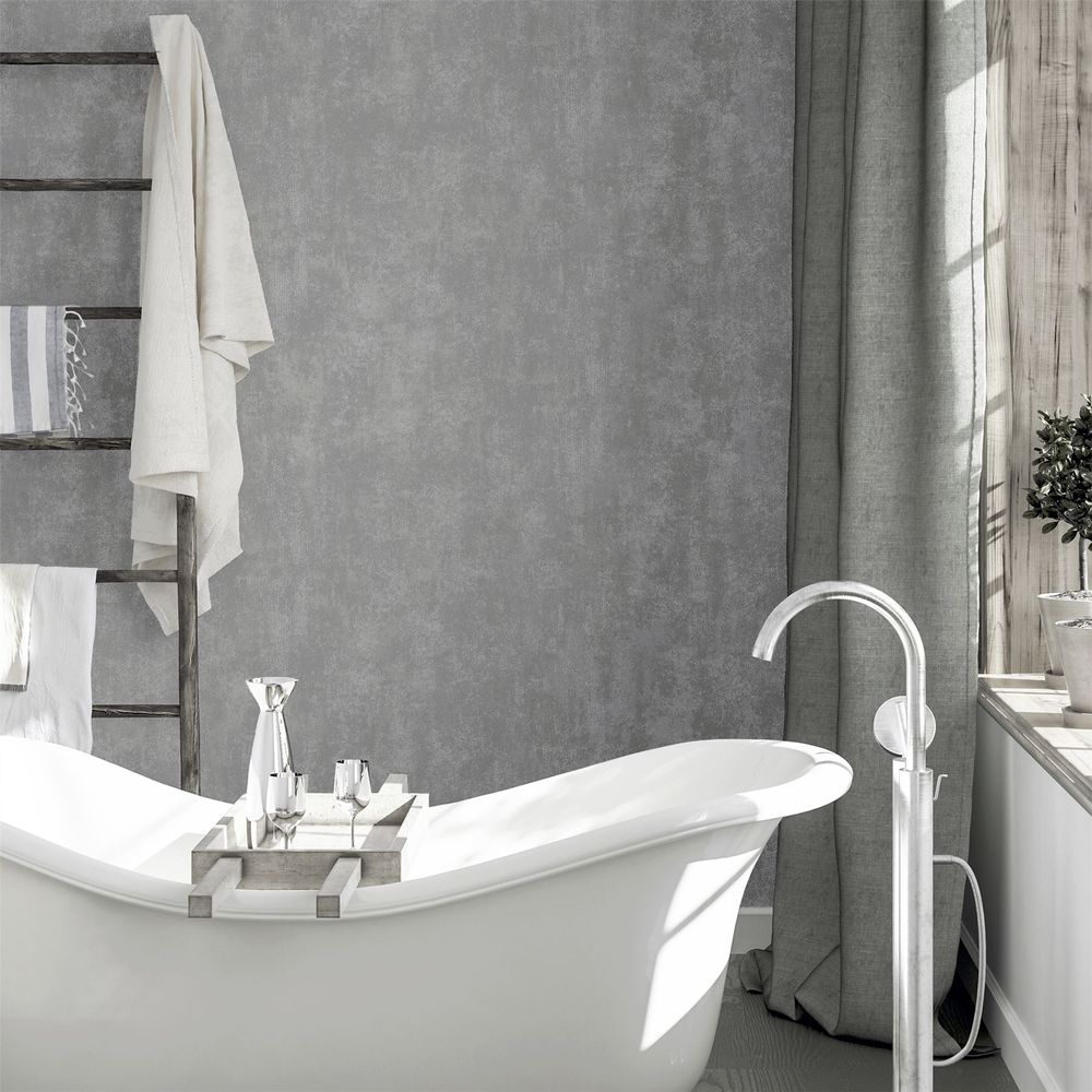 Sleek & Stylish Stone Textures Charcoal -!