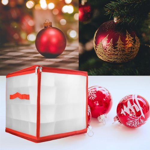 Xmas 64 Bauble Decorations Box