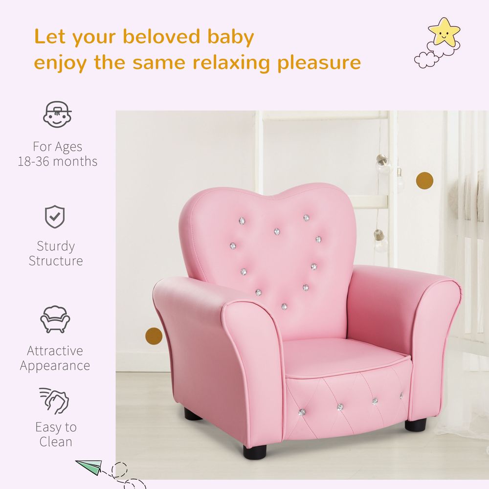 Kids Toddler Sofa: Safe, Comfy & Stylish Seating Chair for Little Princesses