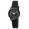 Sports Black Silicone Watch - Bold & Bright Colors - Soft Strap