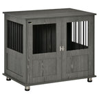 Dog Crate - Grey 75H x 95W x 55Dcm