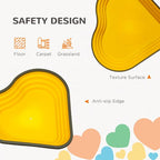 6PCs Kids Stepping Stones, Non-Slip Stackable River Stones