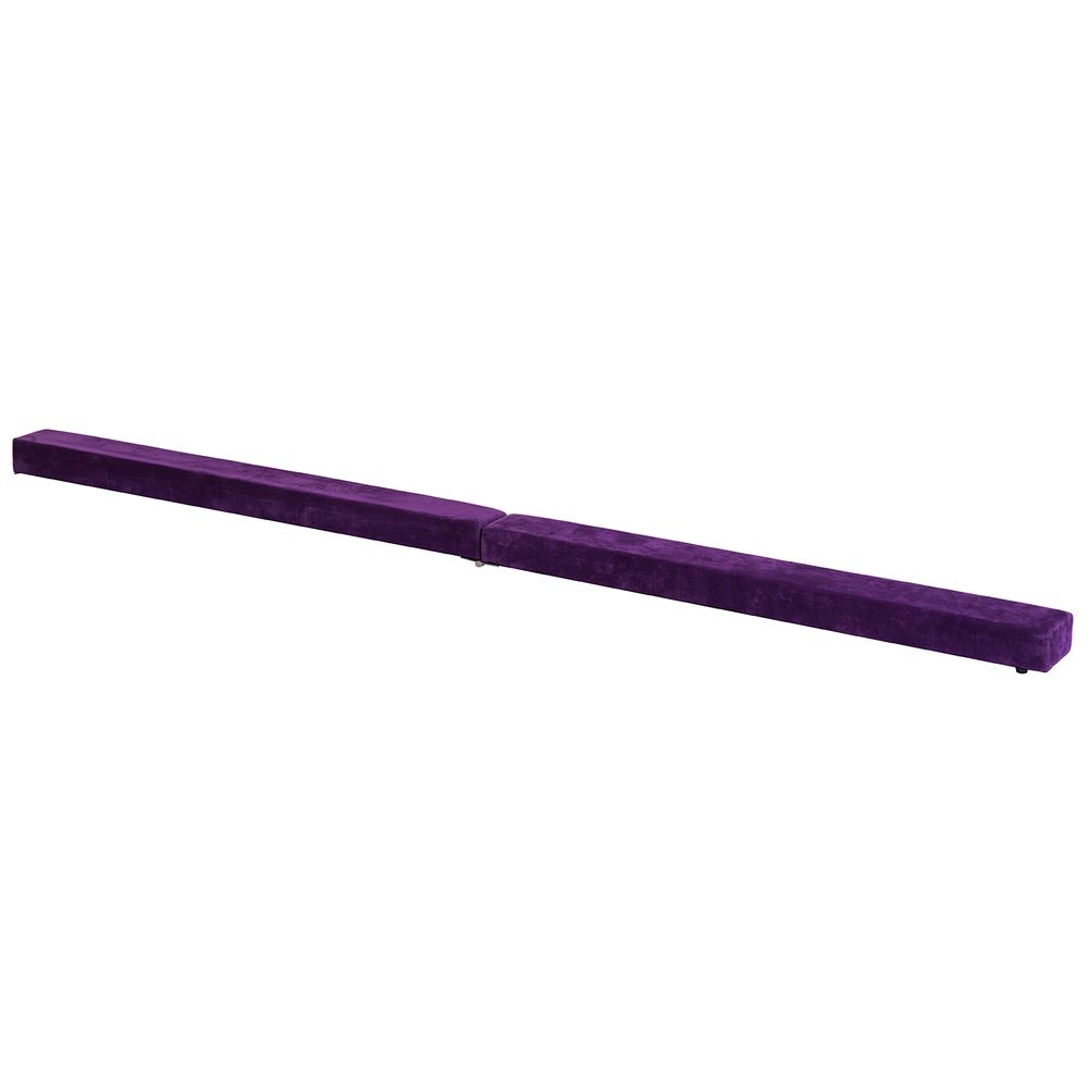 2.4M Balance Beam Trainer - Foldable, Performance Gymnastics - Purple - Highest Quality