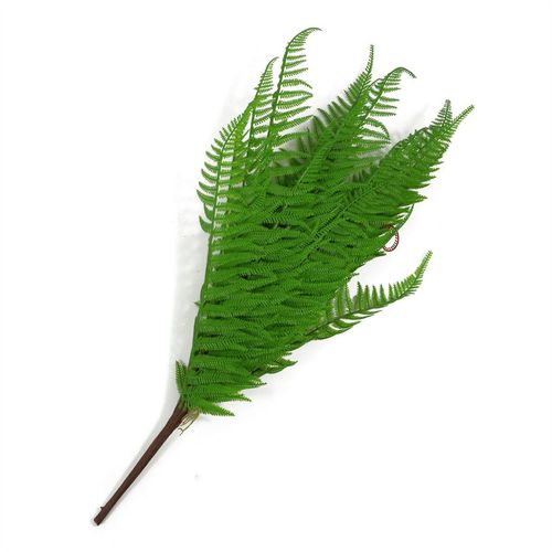 Artificial Bushy Dixie Wood Fern Dark Green Plant 60cm