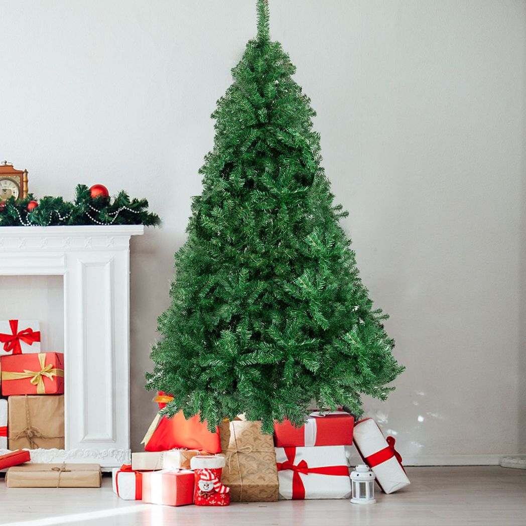 6FT Christmas Tree with 550 Branches PVC Artificial