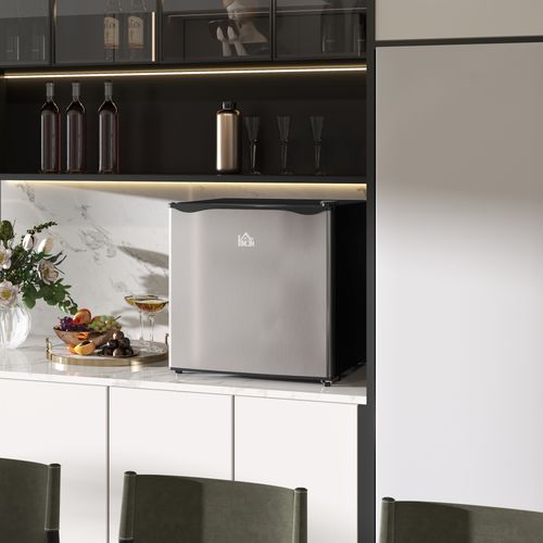 Counter Top Fridge - 46L with Chiller Box, Silver