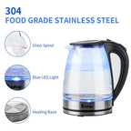 A 220V 2000W 1.8L Electric Glass Kettle UK Plug