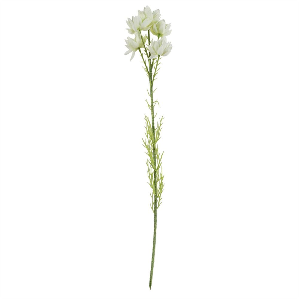 Natural Silk Starflower Stem 6-Pack - 30 Blooms - Beautiful Decorative Flowers