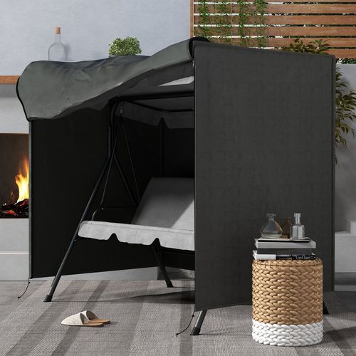 Garden Furniture Protector Patio Swing Chair Cover Large Outdoor Grey
