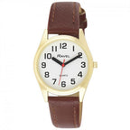 Women's Classic Brown/Gold Watch - !
