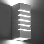 Ceramic and Glass Wall Lamp - Modern Design - E27 Socket