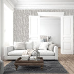 Luxe Texture Pewter Wallpaper - Attention to Detail - for All Demographics