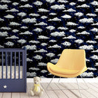 Stars & Clouds Navy - Attention to Detail