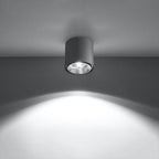 Aluminum GU10 Ceiling Lamp - Modern Design