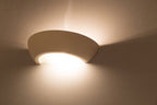 Ceramic Wall Lamp: OSKAR Classic Design - Paintable