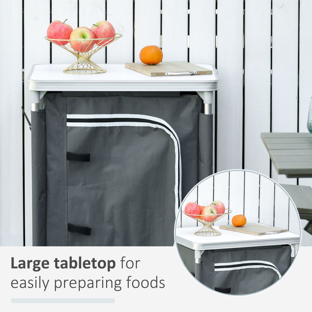 Portable Aluminum Outdoor Camping Cook Table