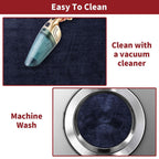 Navy Bath Mat: Ultra Soft & Comfortable, 50x80cm
