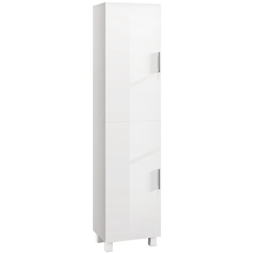 Tall Storage Cabinet with Adjustable Shelves and Double Doors