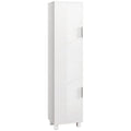 Tall Storage Cabinet with Adjustable Shelves and Double Doors