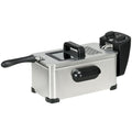 3 Litre Deep Fat Fryer with Adjustable Temperature, 60min Timer, 2000W