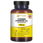 Evening Primrose Oil Softgels - 2000mg with Vitamins E and B6, 60 Vegan Softgels