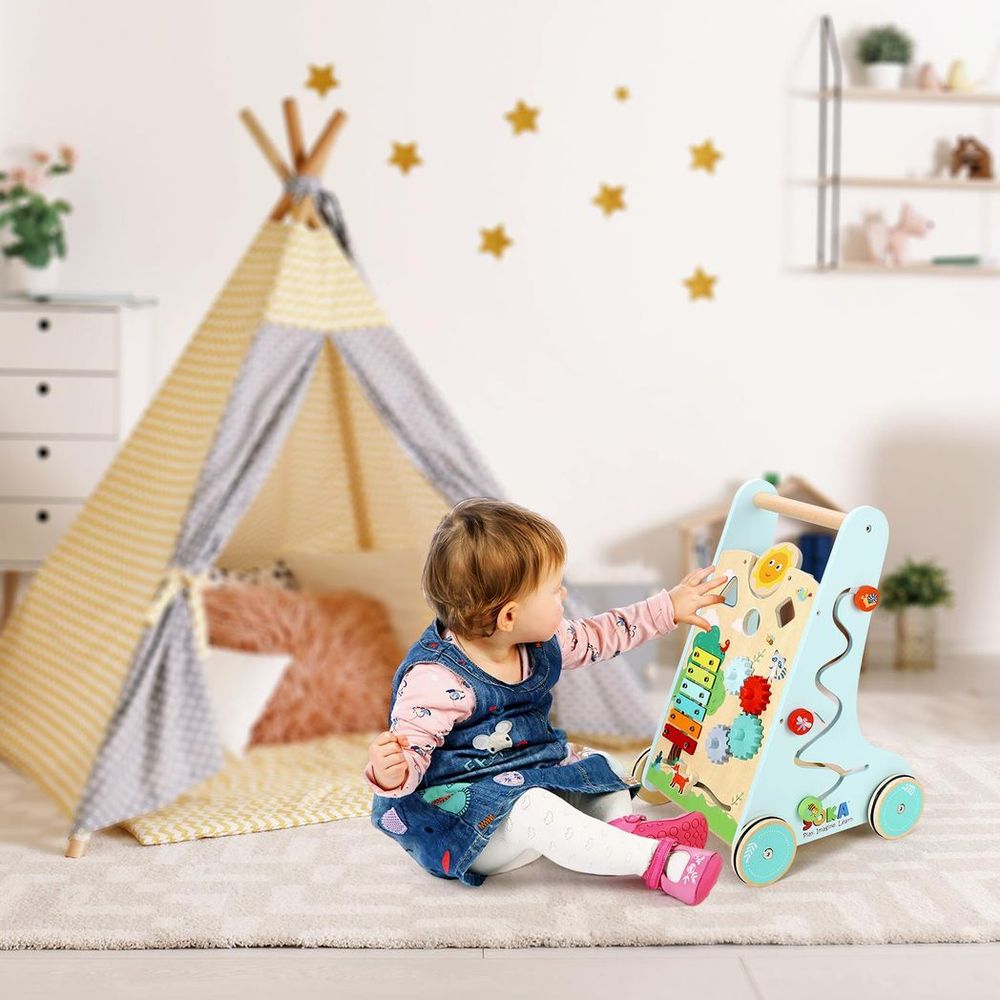 FOREST WALKER: Durable, Non-slip, 3 Blocks - for Little Wanderers!