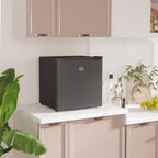 46L Counter Top Fridge with Chiller Box - for Bedrooms and Offices - Black