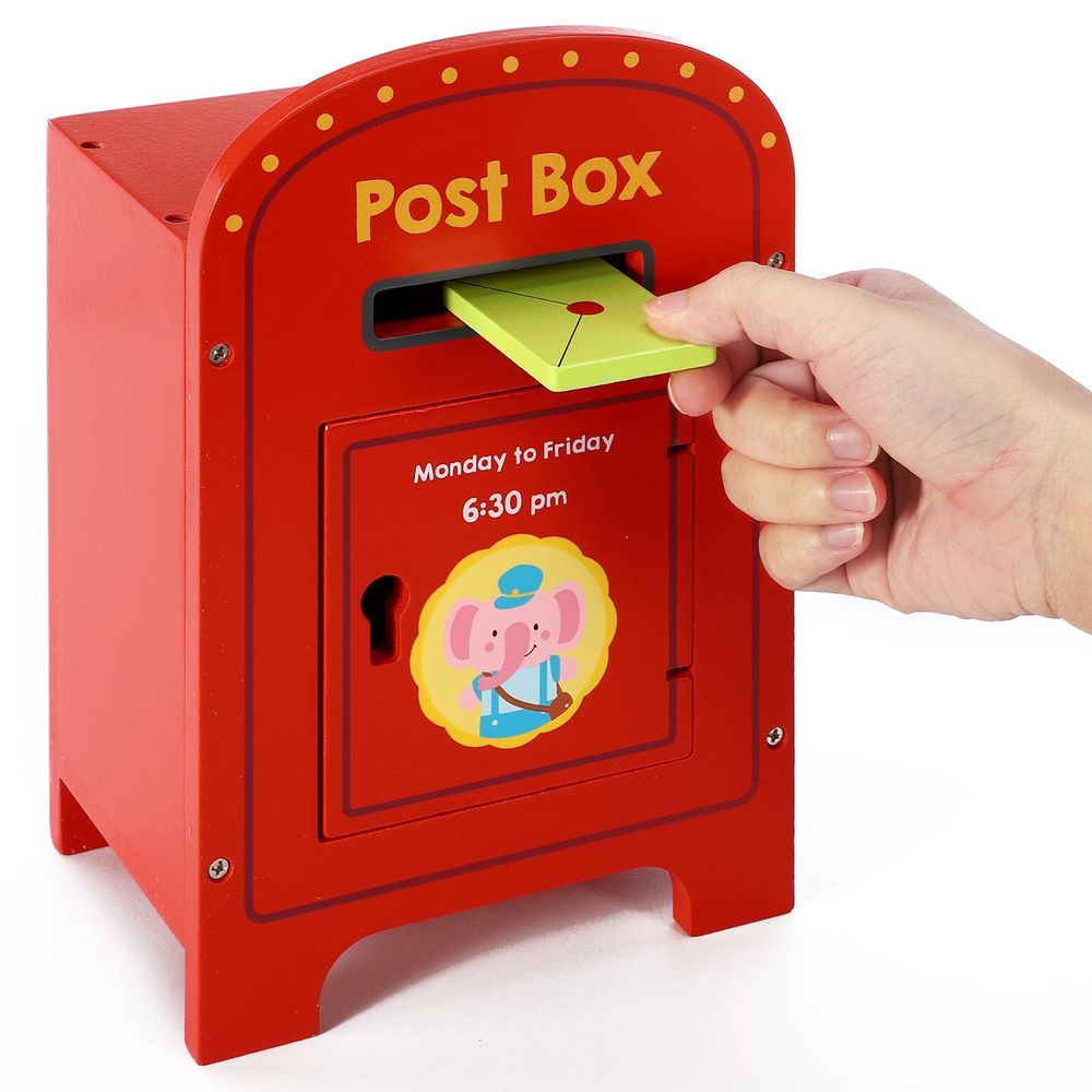 Wooden Elephant Postbox - Role Play Toy