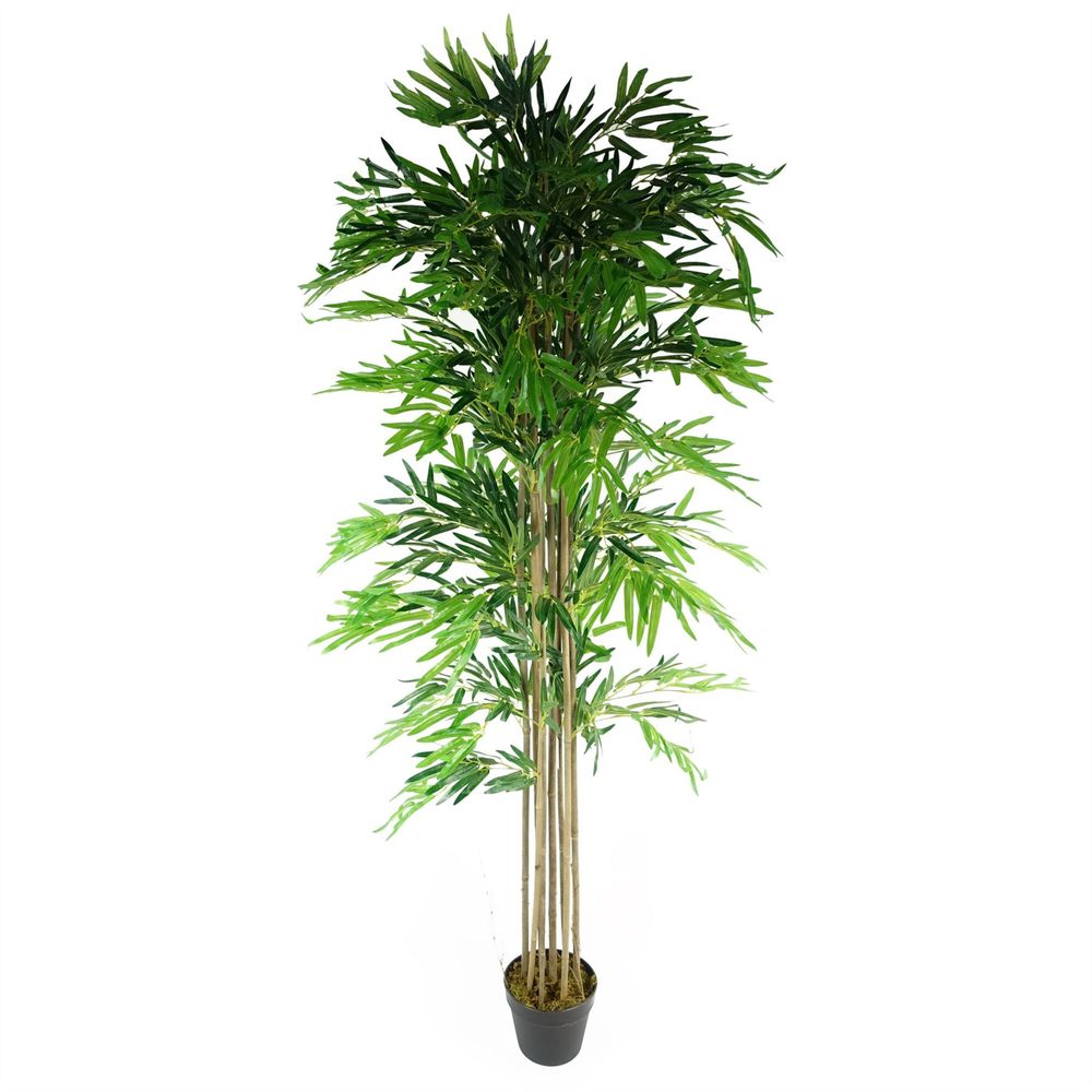 180cm Artificial Bamboo Plants - XL Size-Green