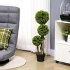 Faux Boxwood Ball Topiary - Indoor/Outdoor, 90cm