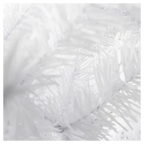 7FT Iron Leg White Christmas Tree with 950 Branches
