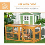 Spacious Wooden Chicken Coop - Perches, Doors - 2-4 Chickens - Secure