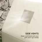 BBQ Cover, Waterproof UV Protection, 188x71x125cm - Durable
