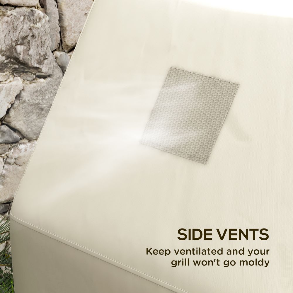 BBQ Cover, Waterproof UV Protection, 188x71x125cm - Durable