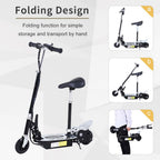 Teen Foldable Electric Scooters 120W w/ Brake Kickstand - High Quality