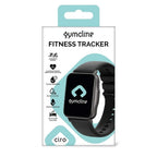Gymcline Ciro Fitness Tracker: 25 Sports Modes, Water Resistant, Black